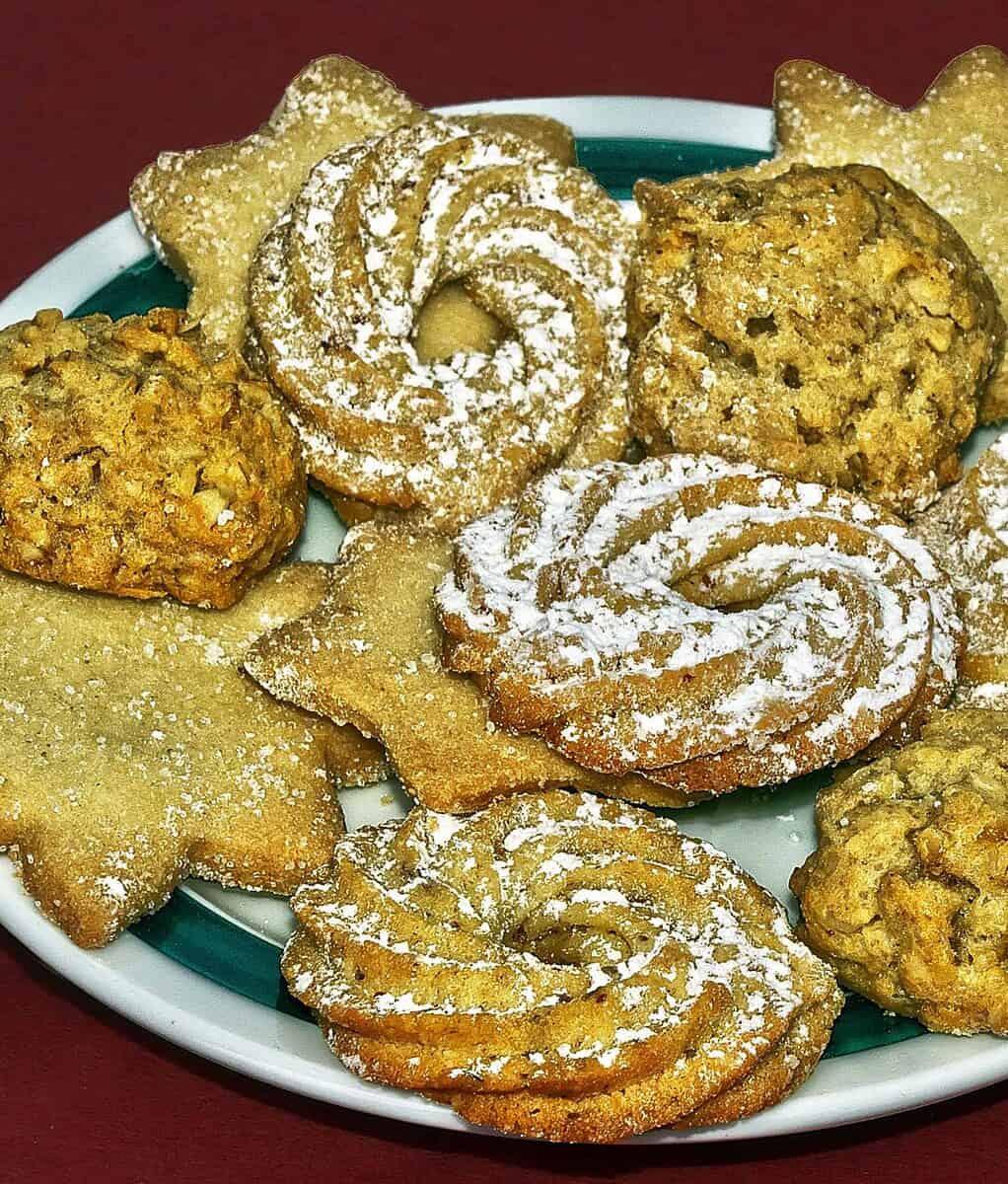 Traditional butter cookies