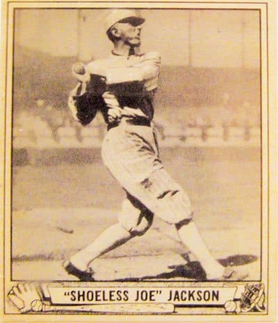 Shoeless Joe Productions - Ty Cobb (left) talks to Joe Jackson