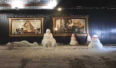 Yukon See It Here: Snowman-making