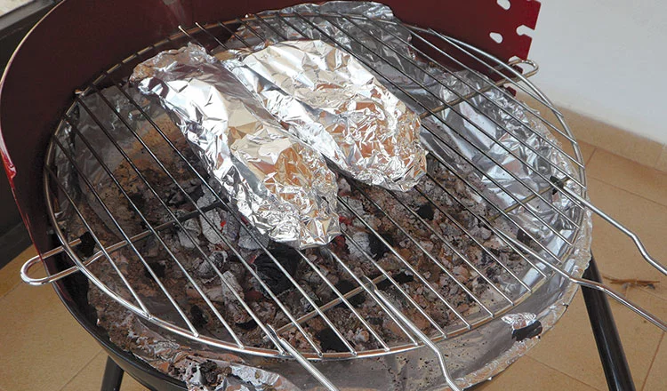 Tinfoil and the barbeque