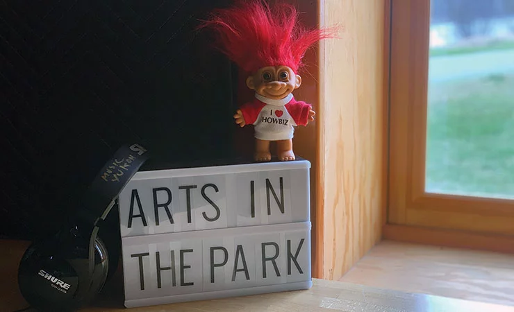 Arts in the Park is back on the air