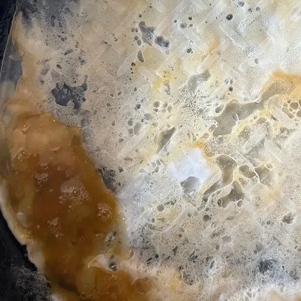 Cook the omelet onto the wrapper