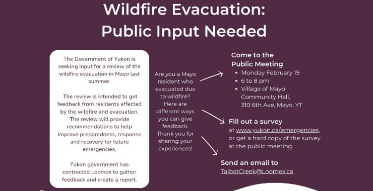 Public Meeting - Mayo Wildfire Evacuation Review