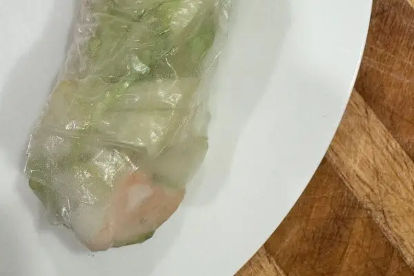 Avocado And Surimi Salad Rolls