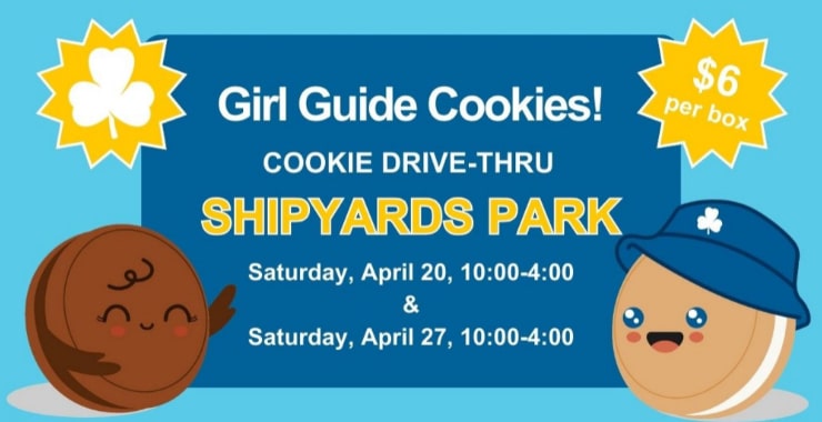 Girl Guide Cookies! Cookie Drive-thru